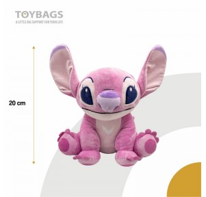 Hucha Peluche Stitch Rosa 20cm