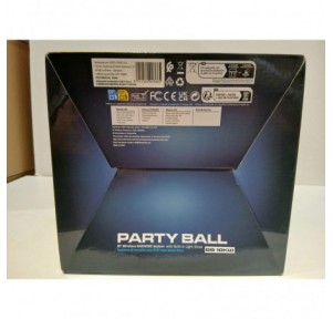 Speaker Karaoke Party Ball 2 Micros Inalambricos