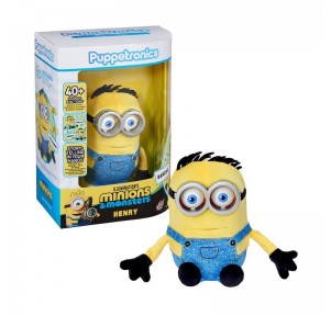 Peluche Minions Henry Palm Puppetronic