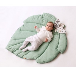 Mantita 110 x 80 cm hoja Kiokids