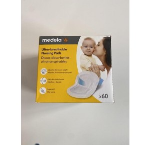 Discos ultratranspirables 60 uds Medela