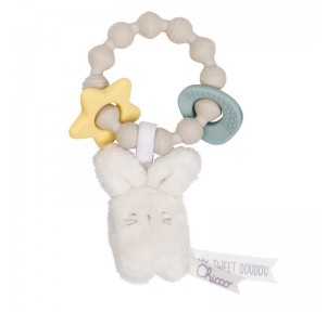 Mordedor anillo suave conejito My Sweet Chicco