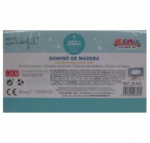 Dominó madera Mr.Wonderful Woomax