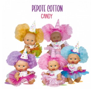 Muñeco Pepote Cotton Candy Birthday 26 cms
