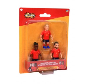 Supergoal Mundial 3 Figuras Selección Española