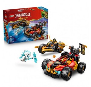 Lego Ninjago Vehículos Combinables de Kai y Cole