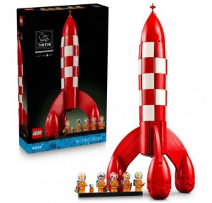 Lego Ideas Cohete Lunar De Tin Tin