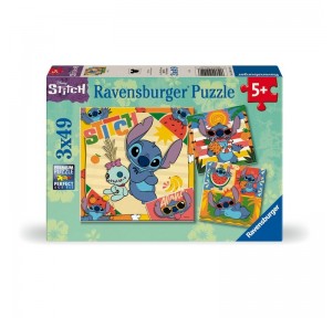 Puzzle 3x49 Disney Stitch