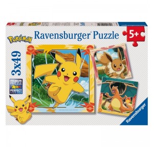 Puzzle 3x49 Pokemon