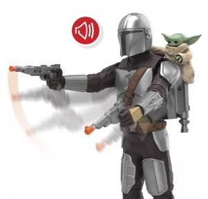 Star Wars Mandalorian y Grogu Figura Electrónica