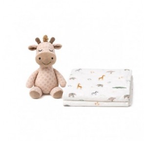 Set peluche + manta estampada Interbaby