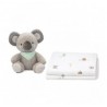 Set peluche + manta estampada Interbaby
