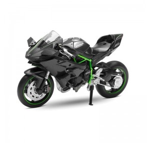 Moto Kawasaki Ninja H2R 1:12 Negra