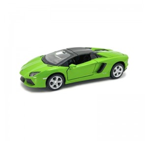 Coche Lamborghini Aventador 1:32 Pullback Die Cast