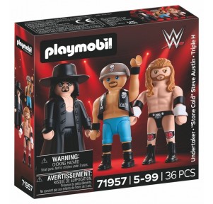WWE Multipack Attitude Era Playmobil