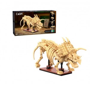 Triceratops Dino Fosil 272 Piezas Cada