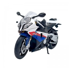 Moto BMW S1000R 1:12 Blanco