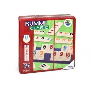 Juego RUMMI  caja metálica...