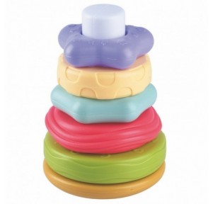 Pirámide 7 piezas Bio Rocking Stacking Shapes