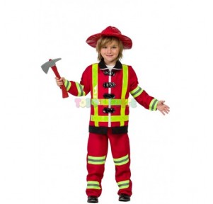 Disfraz Bombero Fireboy Firefighter 5-6 años Sdos.