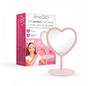 Espejo led gato-corazón Innogio