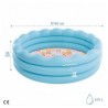 Piscina Hinchable Ondas Base Soft 168x45 cm