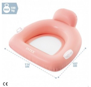 Asiento Hinchable Asas y Almohada 114x107cm 3 Col