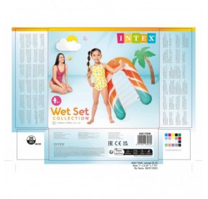 Tabla Surf Hinchable Multicolor 84x79 cm