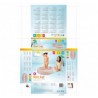Piscina Bebé 3 Aros Florecitas 86x25 cm