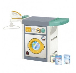 Lavadora con Plancha y Detergentes 58x69x39 cm.