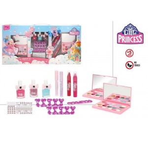 Little Princess Mega Set Maquillaje Con Accesorios