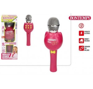 Micro Karaoke Wireless Rosa Bontempi