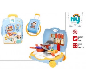 Set Cocina Trolley 14 Piezas My Tools
