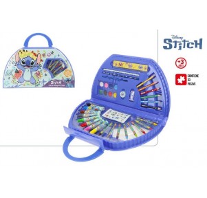 Set Maletín Pintura Stitch 37 Piezas