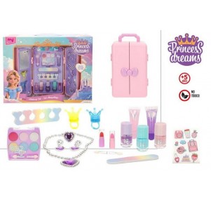 Princess Dreams Maletín Maquillaje Con Accesorios