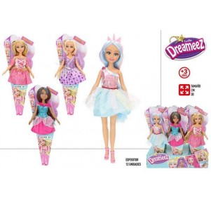 Muñeca Princesa 30cm Dreameez Surtidas