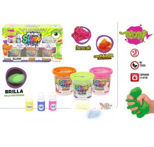Crea Tu Slime Pack 3 Botes