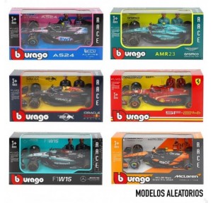 Coche Metal 1:43 F1 2024 Multilicencia Sdo Burago