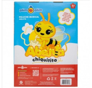Plim Plim Peluche Musical DX Abejita