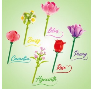 Bloom Building Pens Construye tu FloryBoli
