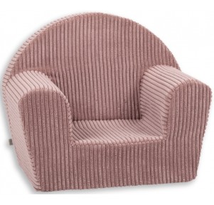 Sillón Infantil Berenjena Pana Gruesa