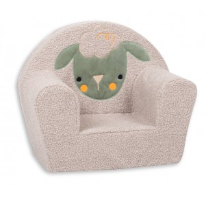 Sillón Infantil Gris Oveja Rizo