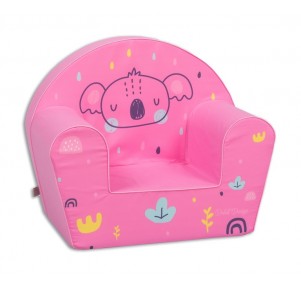 Sillón Infantil Fucsia Koala