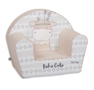 Sillón Infantil Beige Vaca Boho Cute