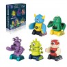 Set 5 Monstruitos Magnéticos Planet