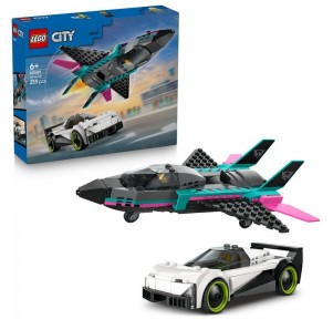 Lego City Jet Vs Coche