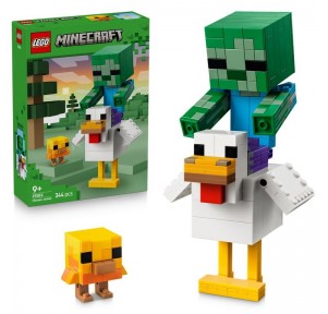 Lego Minecraft Jinete De Gallina
