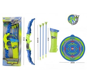 Set Arco Diana Y 3 Flechas Fun Shooting Game