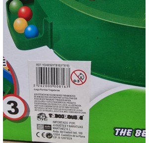 Juego Tragabolas Ranas Hungry Frog