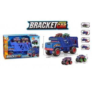 Camión Portavehículos Rampa 4 Coches Bracket Car